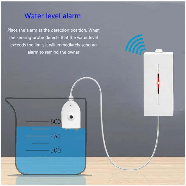 1/3/6/10pcs Flood Overflow Water Leaking Detector Wireless 433MHz Water Leakage Sensor Detection For Home Smart Kitchen Security 3