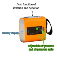WESTTUNE Outdoor Wireless Air Pump Travel Vacuum Pump with Inflatable Deflate Portable Electric MINI Inflatable Pumps for Mats 2