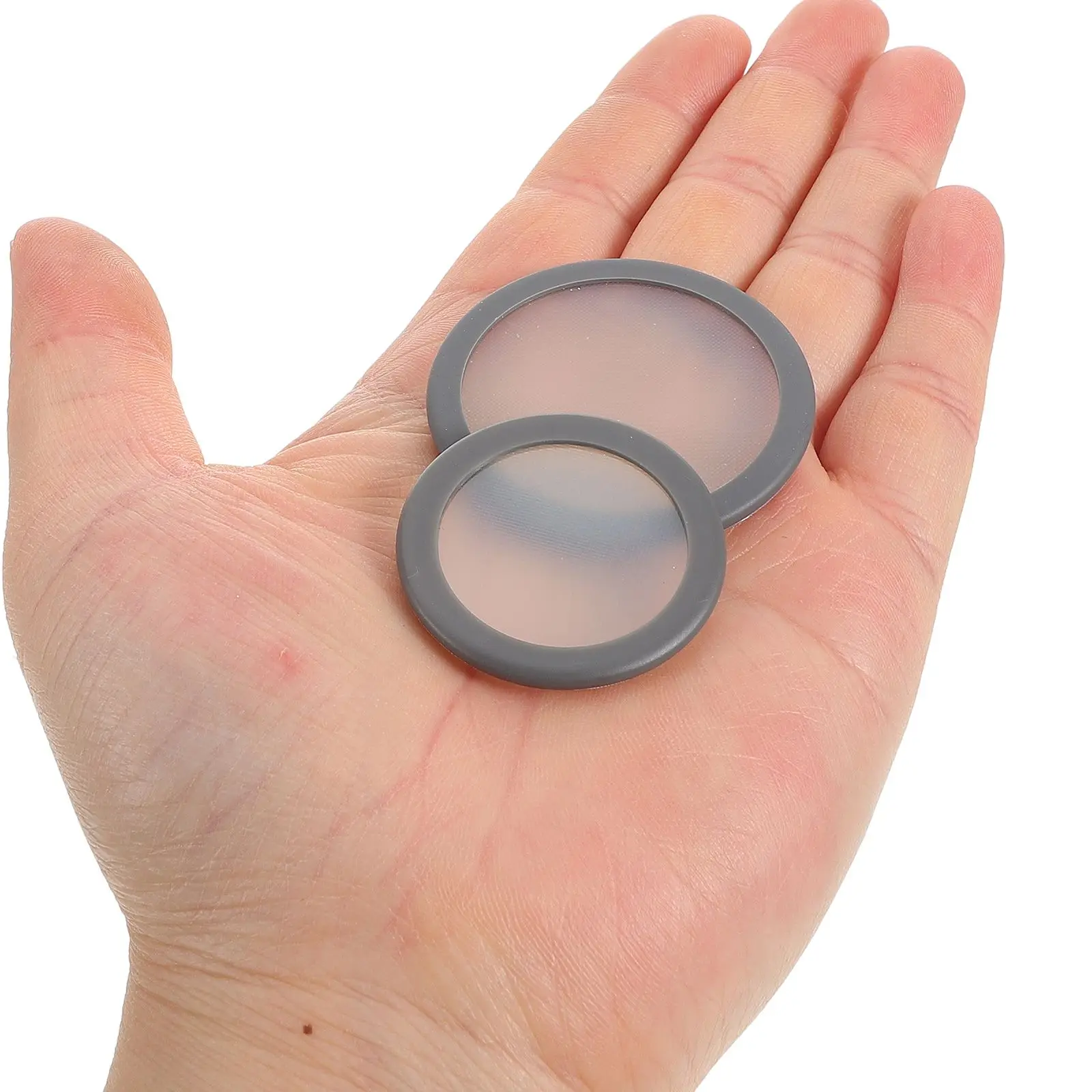 2 Pcs Diaphragm Pediatric Rim Stethoscope Replacement Parts Frequency Conversion Replacement Parts for Adults Kids Medical