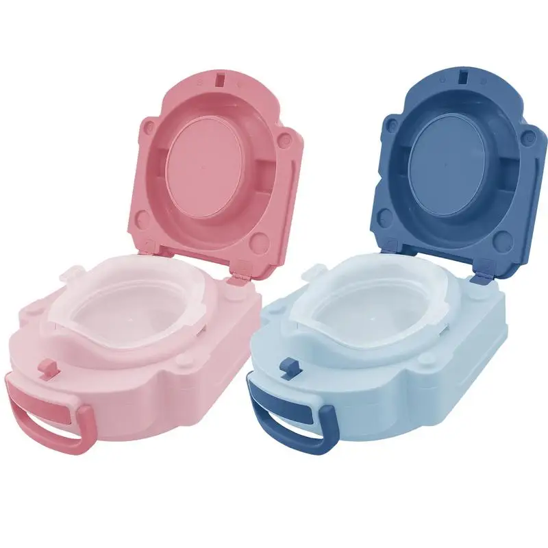 

Portable Potty Seat Outdoor Toilet Camping Car Toddler Folding Urine Assistant Children Toilet Pot Seater Traveling accessories