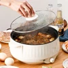 220V Multi Cookers Single/Double Layer Electric Pot 1-2 People Household Non-stick Pan Hot Pot Rice Cooker Cooking Appliances 3