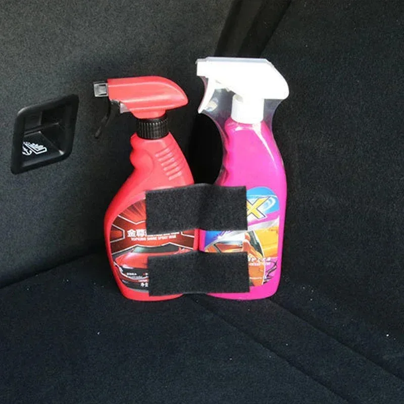 Car Trunk Organizer Elastic Fixing Strap Fire Extinguisher Fixing Strap Universal Storage Bracket Velcro Strip Auto Parts 1set