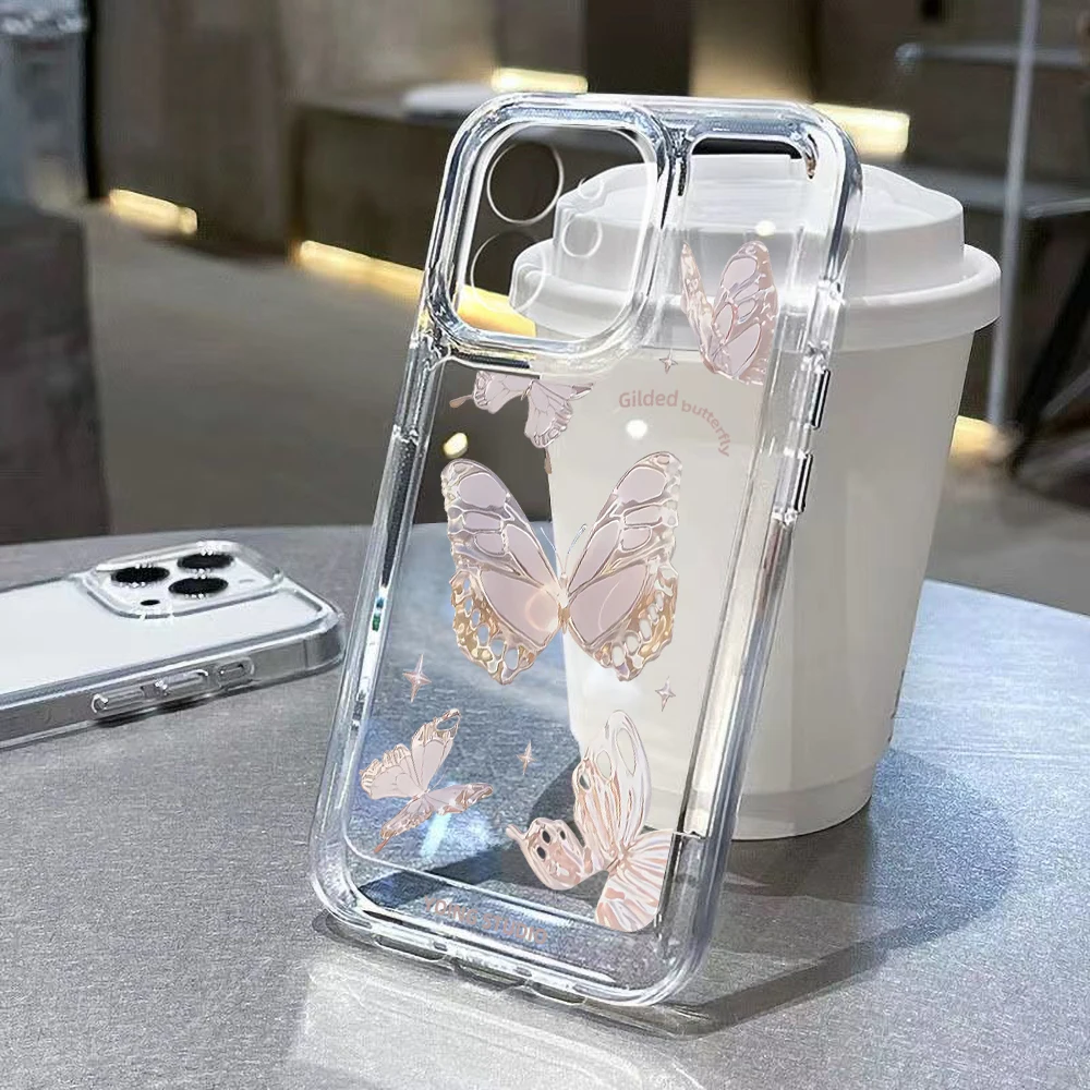 thumbnail image 1 of Funda transparente suave con diseño de flores para iPhone 16, 15, 11, 12 Pro Max, XR, X, XS, 7, 8 Plus, SE 2, funda para iPhone 14, 13 Pro, XS Max, fundas transparentes, 1 of 5