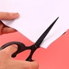 Sewing Scissors Stainless Steel Blade Safe Cutter Black Coating Non-Stick For Paper Hand Craft Scissors Stationery Scissors 4