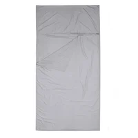 Sleeping Bag Liner Camping Sheet Removable And Washable With Pillow Pocket Full-body Wrap Sleep Sack For Trains Backpacking 1