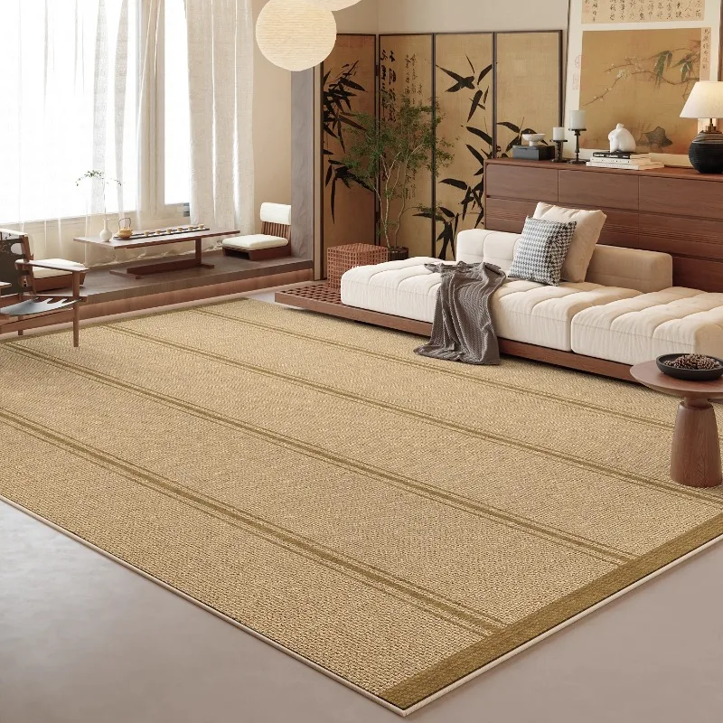 Carpet for Living Room Japanese Style Wabi-sabi Style Large Area Bedroom Rugs Creative Light Luxury Home Decoration Sofa Mats 러그
