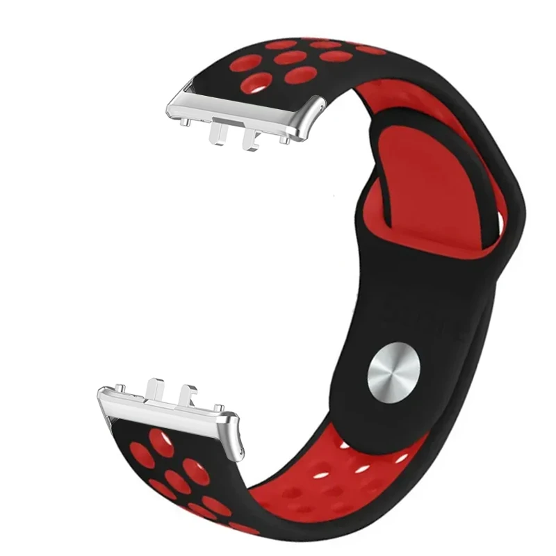 Breathable Soft Silicone Adjustable Sport Wristband Bracelet