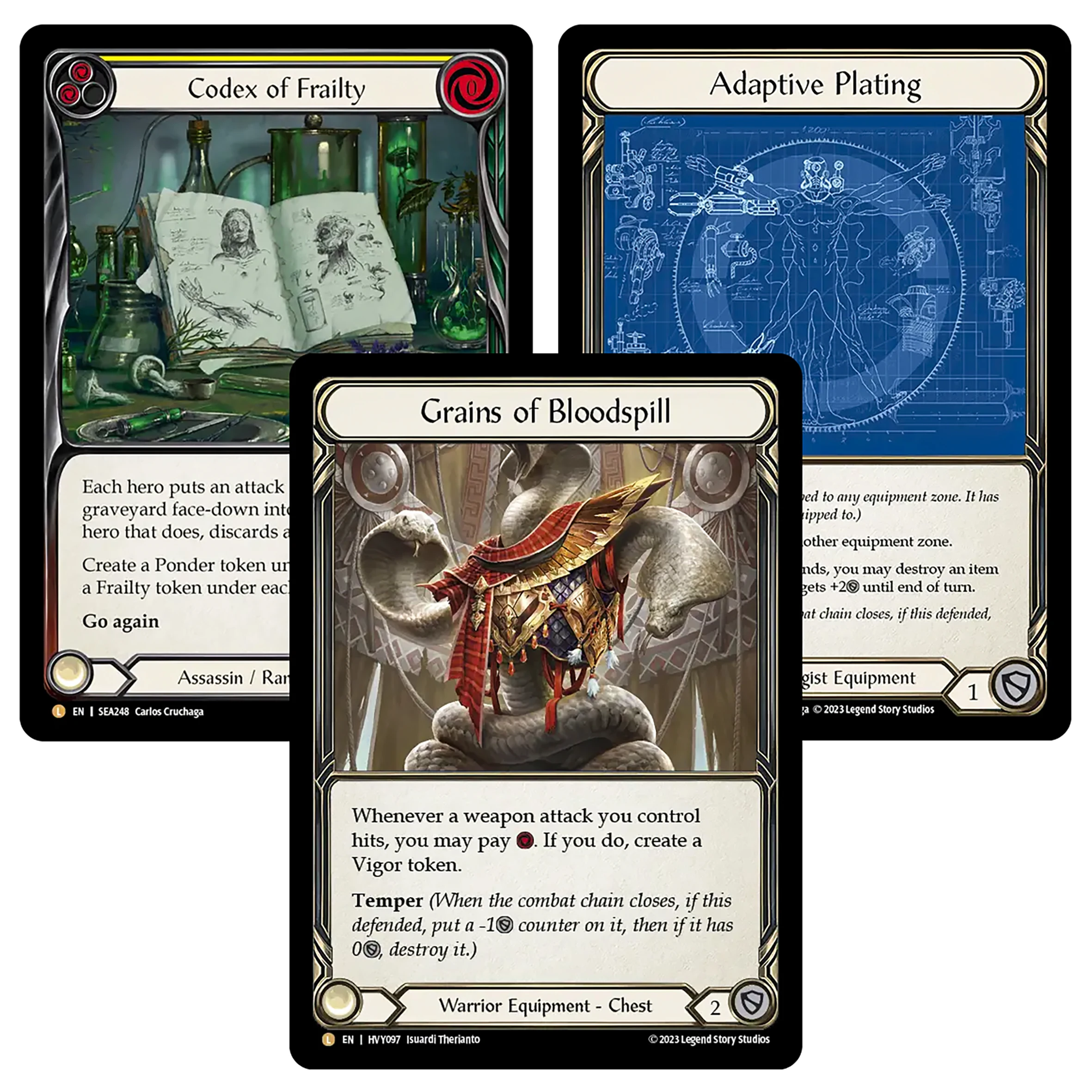 その他 [FaB] Grains of Bloodspill RF PROXY FAB Cards High Quality Regular Cards Grains of