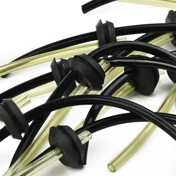 Parti di montaggio del kit linea carburante di ricambio 10 pezzi/set Filtro Decespugliatore Tosaerba da giardino Gomma plastica di ricambio