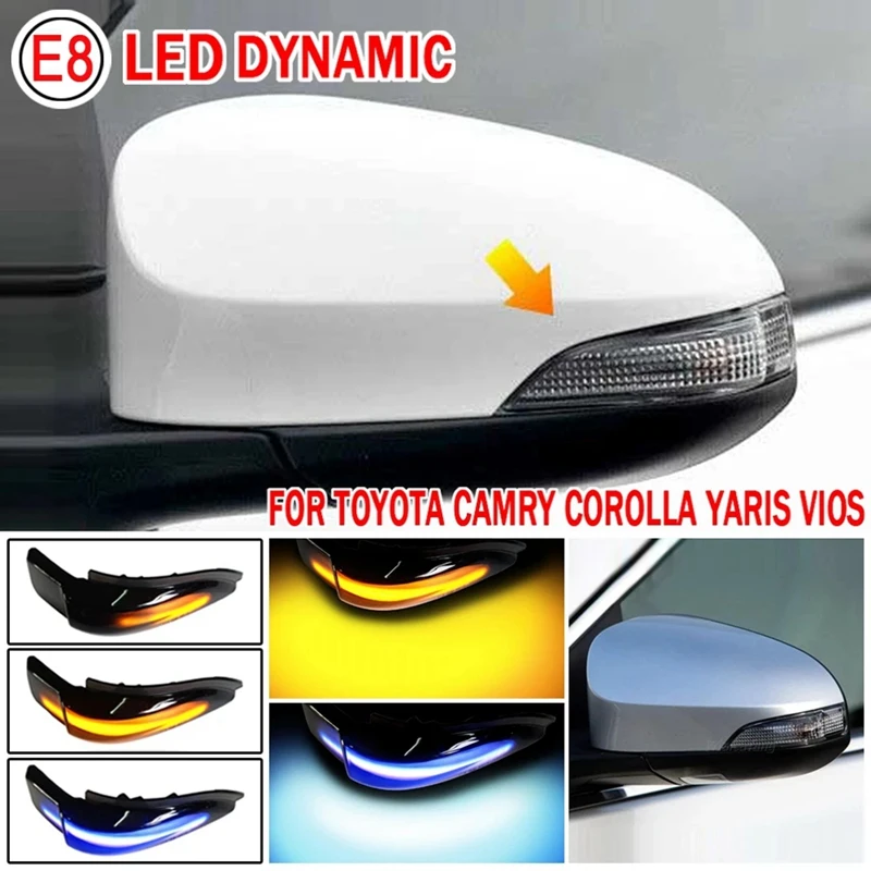 

Телефон с динамическим поворотным сигналом для Toyota Corolla Camry Prius Vios