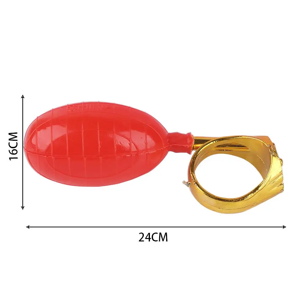 Funny Prank Jokes Gadget Water Ring Tricky Toy Squirt Ring Spray DIY