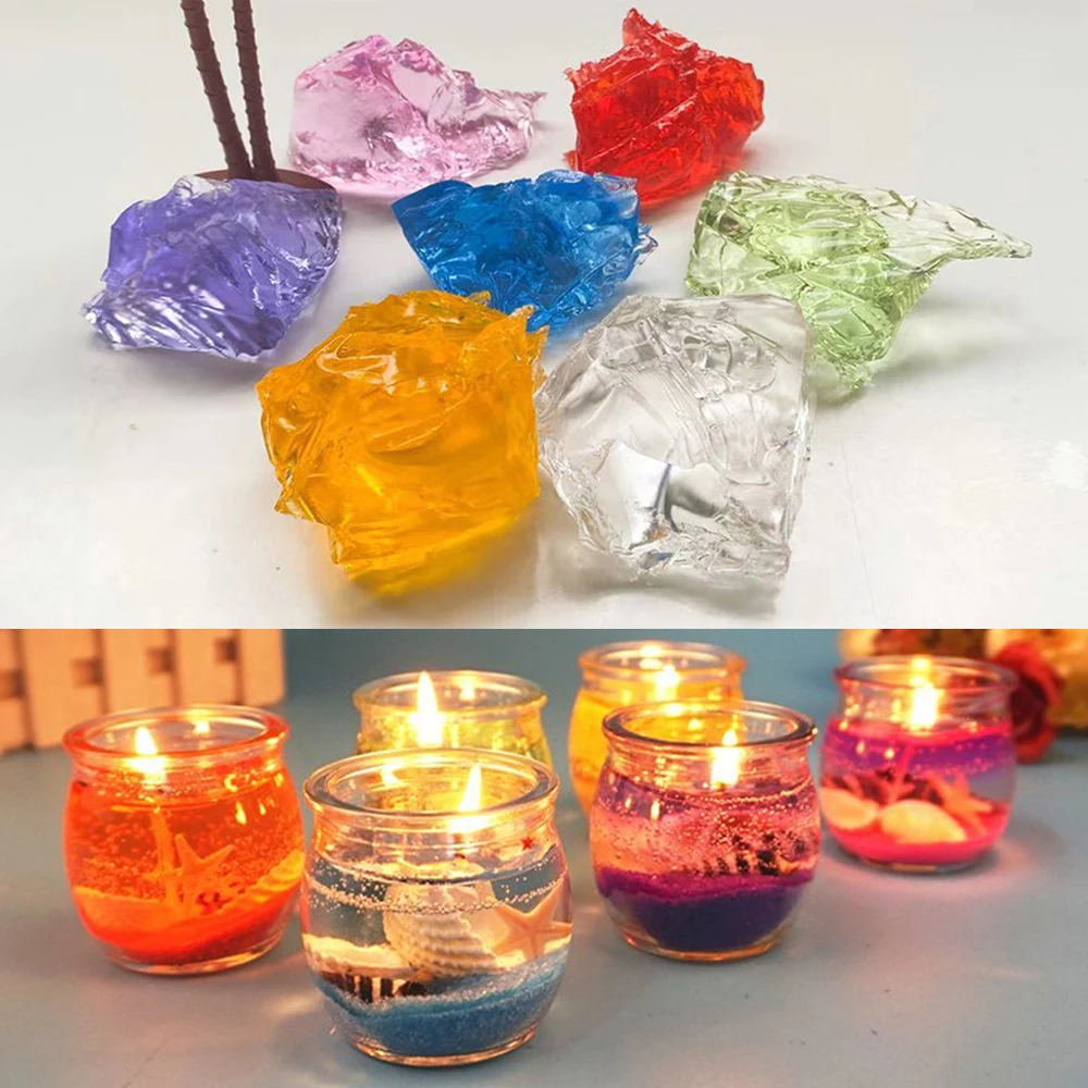 Wax Gel Candle Making  Jelly Wax Candle - 100g Jelly Wax Candle Making  Craft - Aliexpress