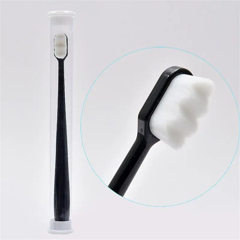 1/2/3PCS Ultra-fine Soft Toothbrush Million Nano Bristle Adult Tooth Brush Teeth Deep Cleaning Portable Travel Oral Care