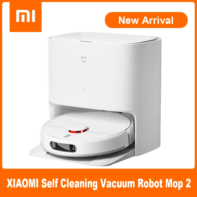 2023NEWXIAOMIMIJIASelfCleaningVacuumRobotMop2SmartRobot