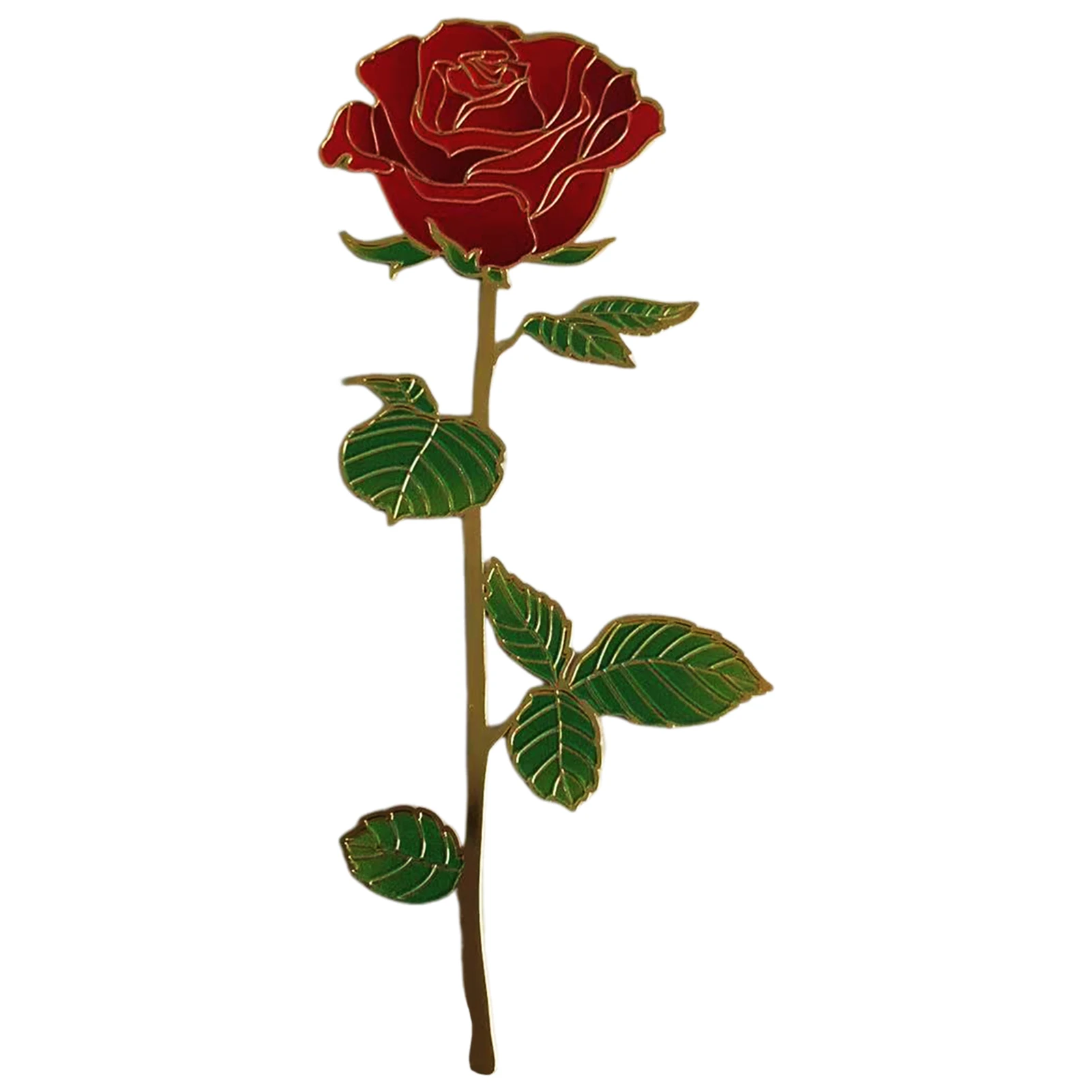 Metal Bookmark Bookmark Page Holder Bookmark Holder Metal Bookmark For Reading Lovers Birthday Red Rose Valentines Day Multi Purpose