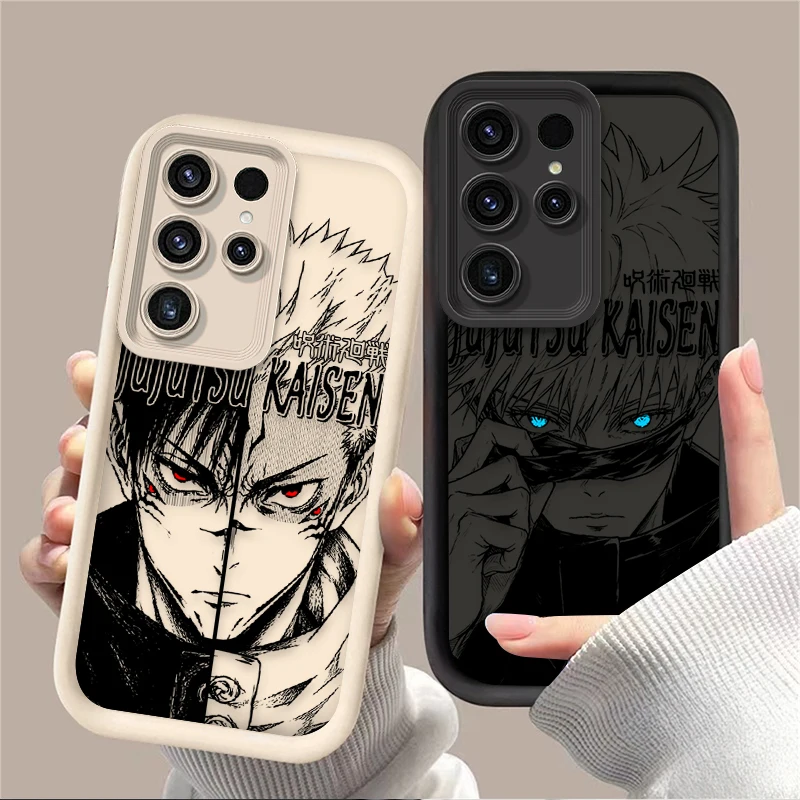 Gojo Satoru & Ryomen Sukuna Anime Art Phone Case