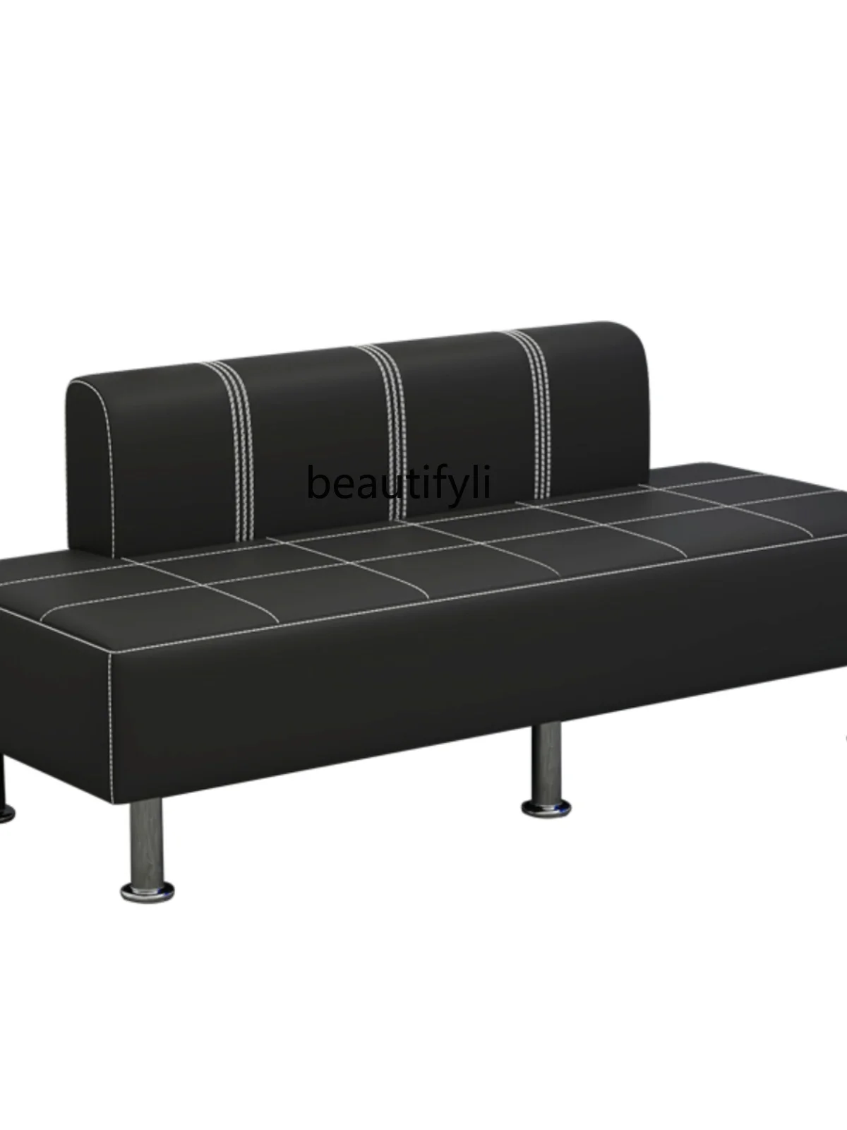 

Barber Shop Sofa Waiting Chair for Hair Salon Chair Beauty Shop Rest Area Couch