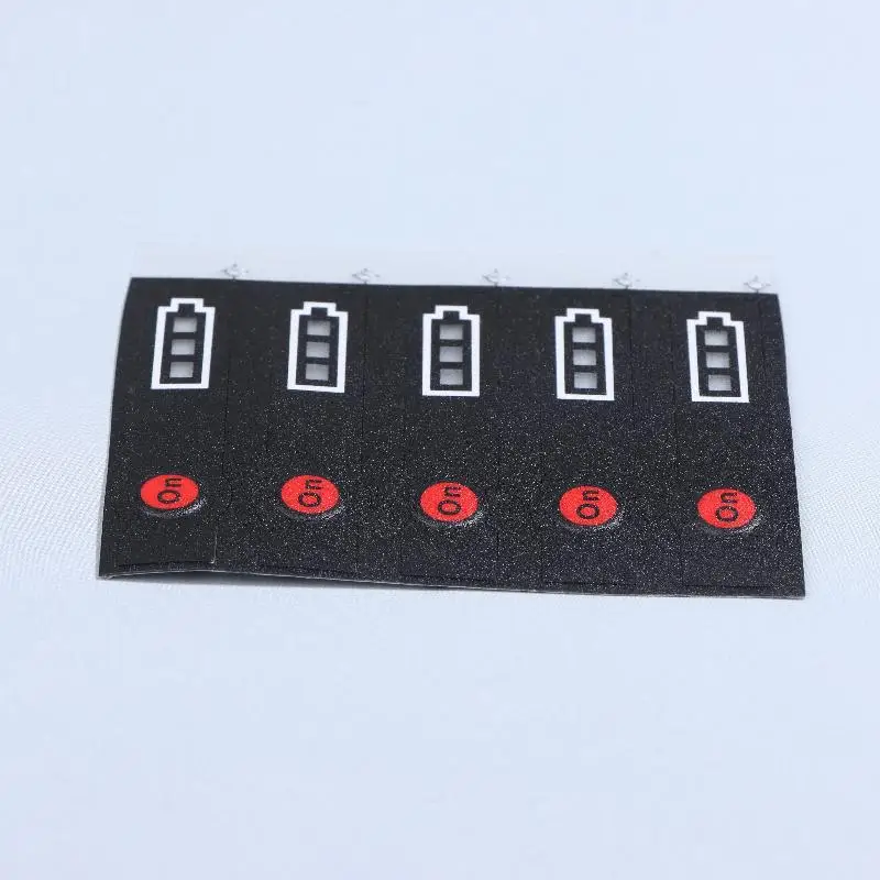 5/10Pcs LED Sticker Label Pack for Li-ion Battery 14.4V 18V Lithium ...