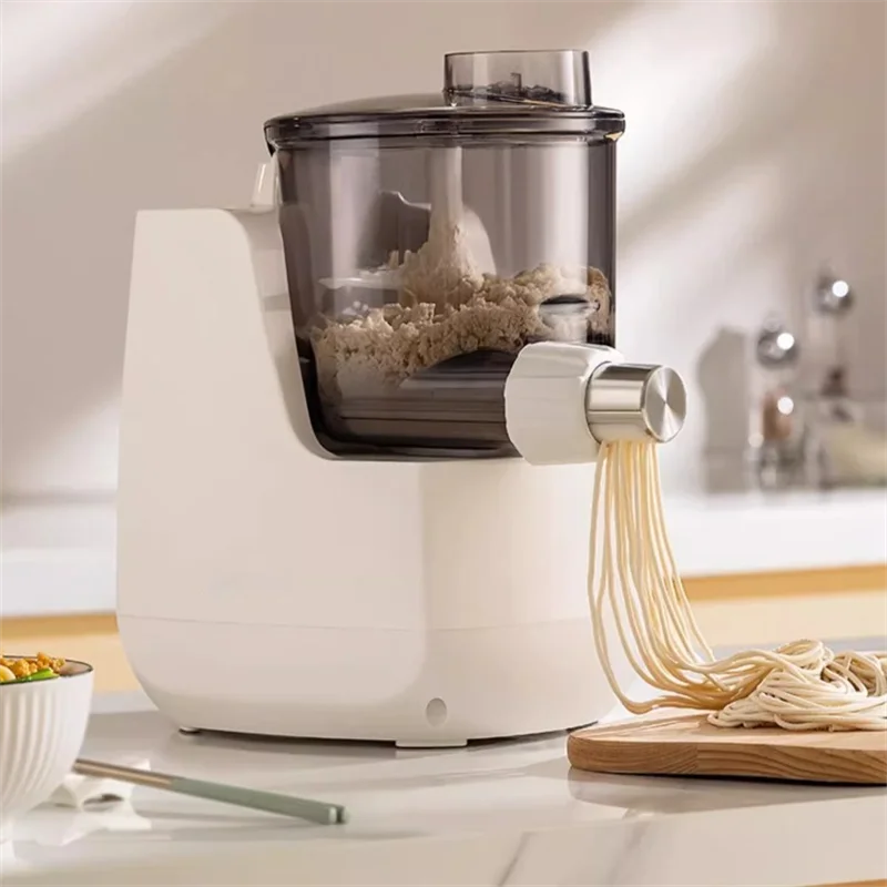 Electric Automatic Pasta Maker Noodle Machine with 6-speed Adjustments Various Fresh Pasta Shapes Noodle Making Machine