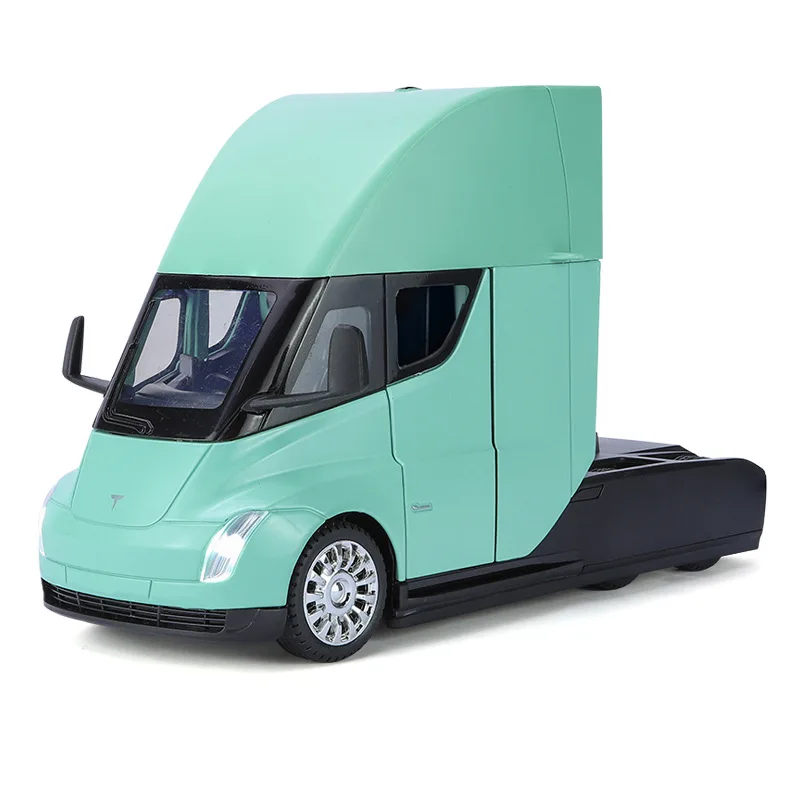 TOPRON Model Car Tesla Model X 1:32 Scale, Die-cast Alloy Electronic Toy With Pull-back Function, With Lights And Music, Mini Vehicle Toy As A Gift