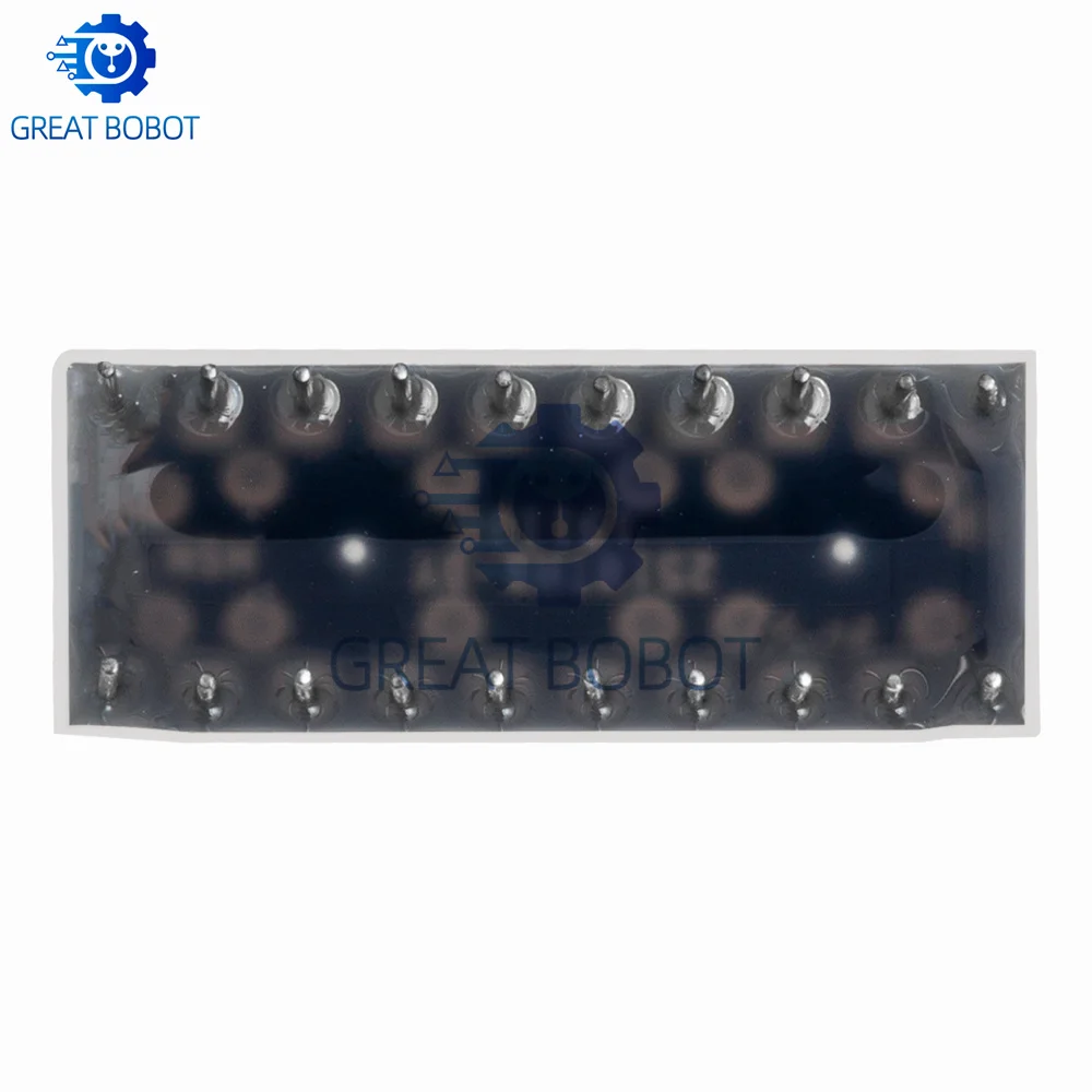BS 10 grid digital segment LED light bar 2 red+3 yellow+4 green+1 blue light flat tube B10BRYGB