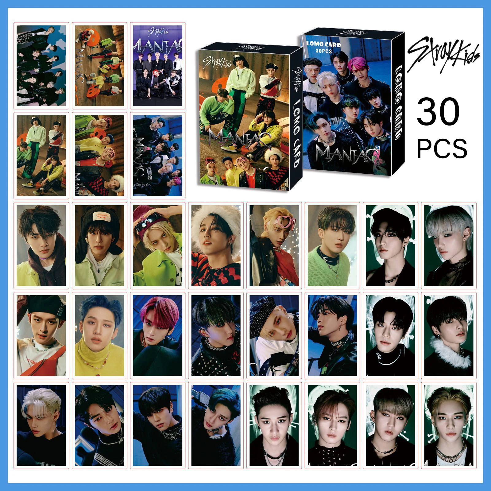 Stray Kids Oddinary Photocards Handmade Stray Kids Lomo Cards 