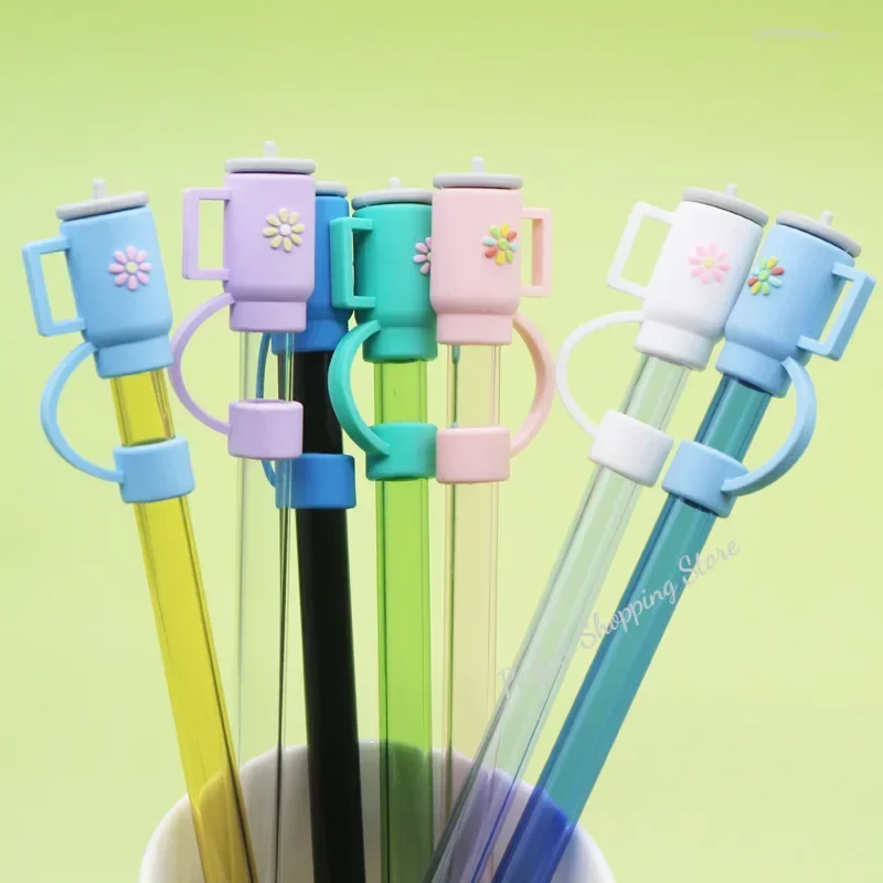 Straw Topper 10mm Reusable Hygienic Splash Proof Cup-shaped Plug For Stanley Cup