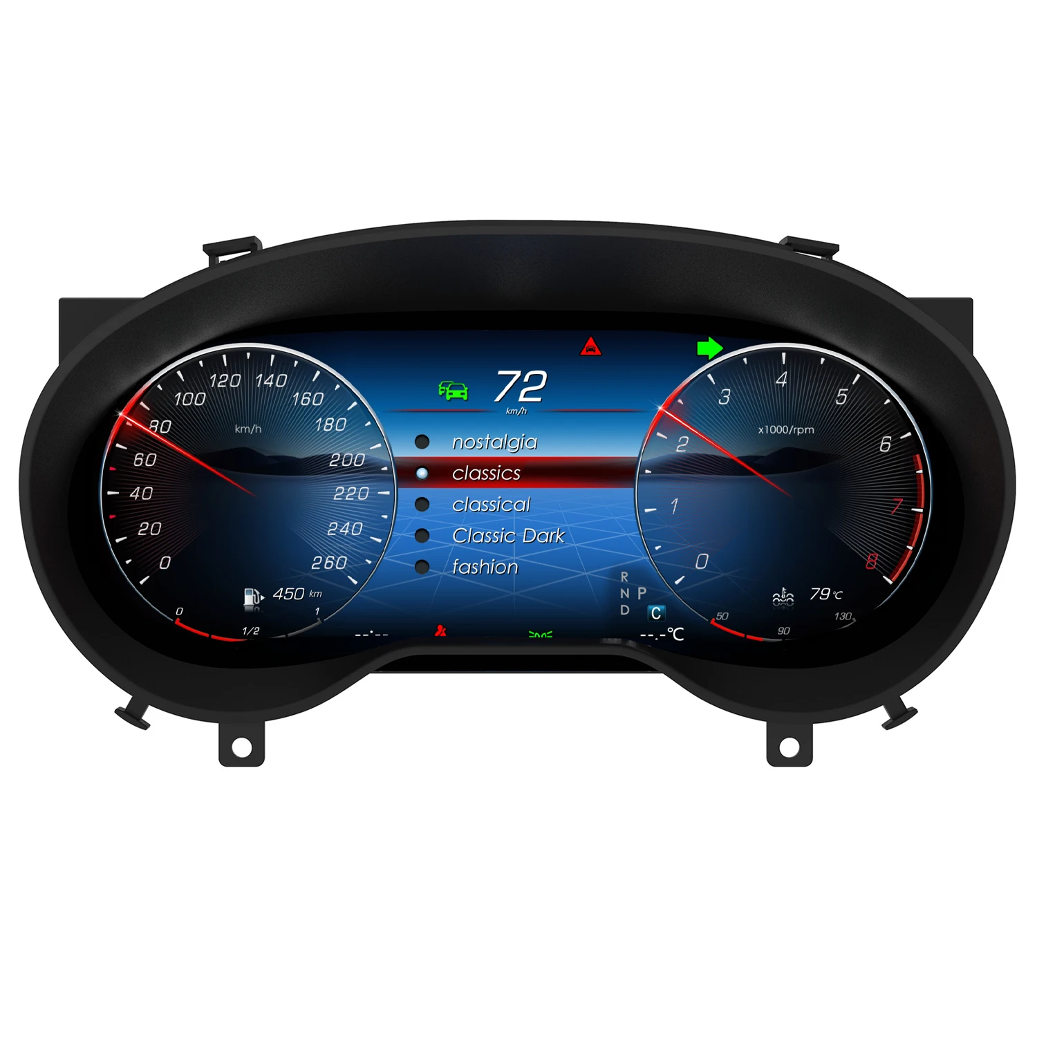 Panel de Instrumentos Digital de 12.3'' para Mercedes Benz CLA/GLA/A-Class X156 C117 W117, Pantalla LCD, Velocímetro, Cabina, CarPlay 5