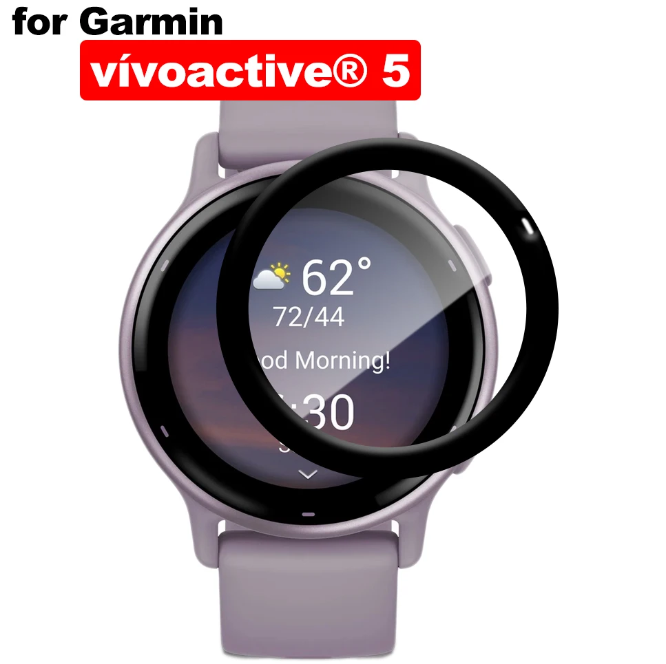 Ultra-Clear TPU Screen Protector for Garmin Vivoactive Series - Full Coverage Film