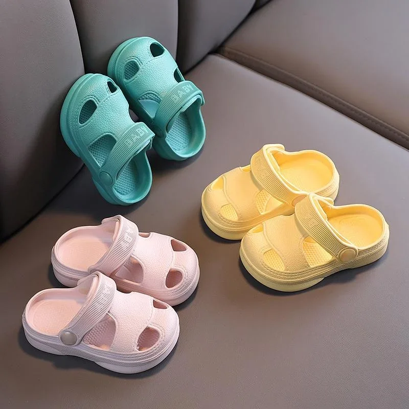 Children Sandals Summer Baby Hole Shoes Non-slip Soft Floor Boys Girl Beach for beach shoes baby shoes kids shoes