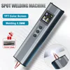 Handheld spot welding machine Upgraded 11 Gears Battery Spot Welder Adjustable Mini Portable Digital Display Spot Welding Machin 1