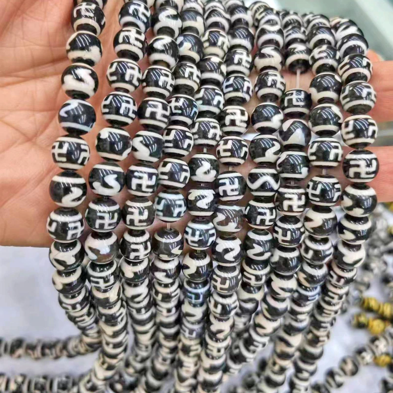 

New Natural Stone Beads Devil's Eye Loose Beads Handmade DIY Bracelet Necklace Women's Earrings Jewelry Accessories Wholesale