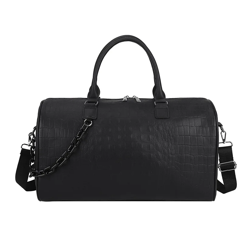 2022 New Fashion Crocodile Print Travel Bag Large Capacity Versatile Premium Leisure Bag Leather Shoulder Fitness bag