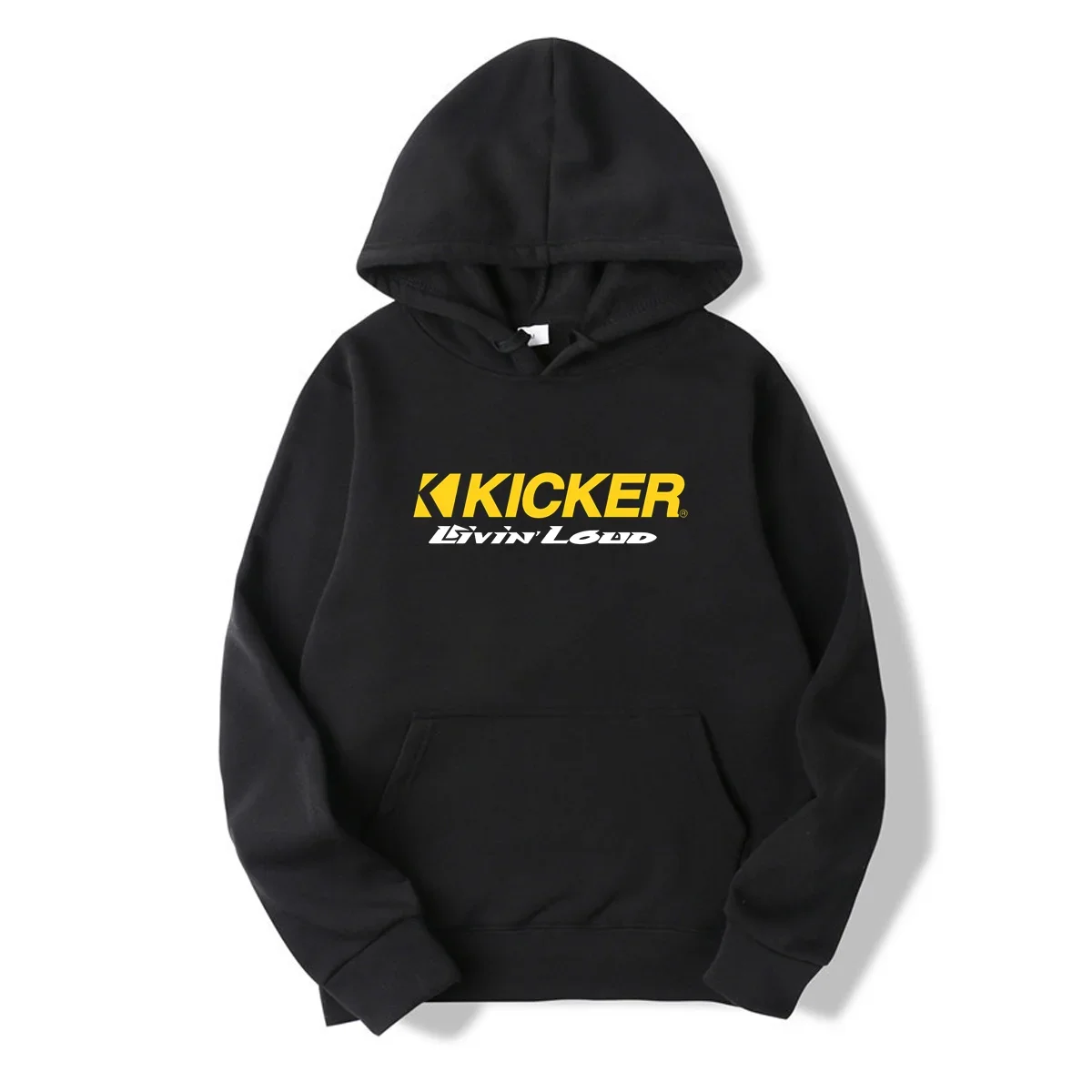 

Winter Oversized Essential Men New Kicker Livin Loud Audio Logo Hoodies Women Thermal Sportswear Long Sleeves Unisex M-5XL