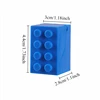 1pc/set Wall Mounted No-Punch Block Toothbrush Organizer Toothbrush Block Holder Toothbrush Holder Bathroom Accessories 2