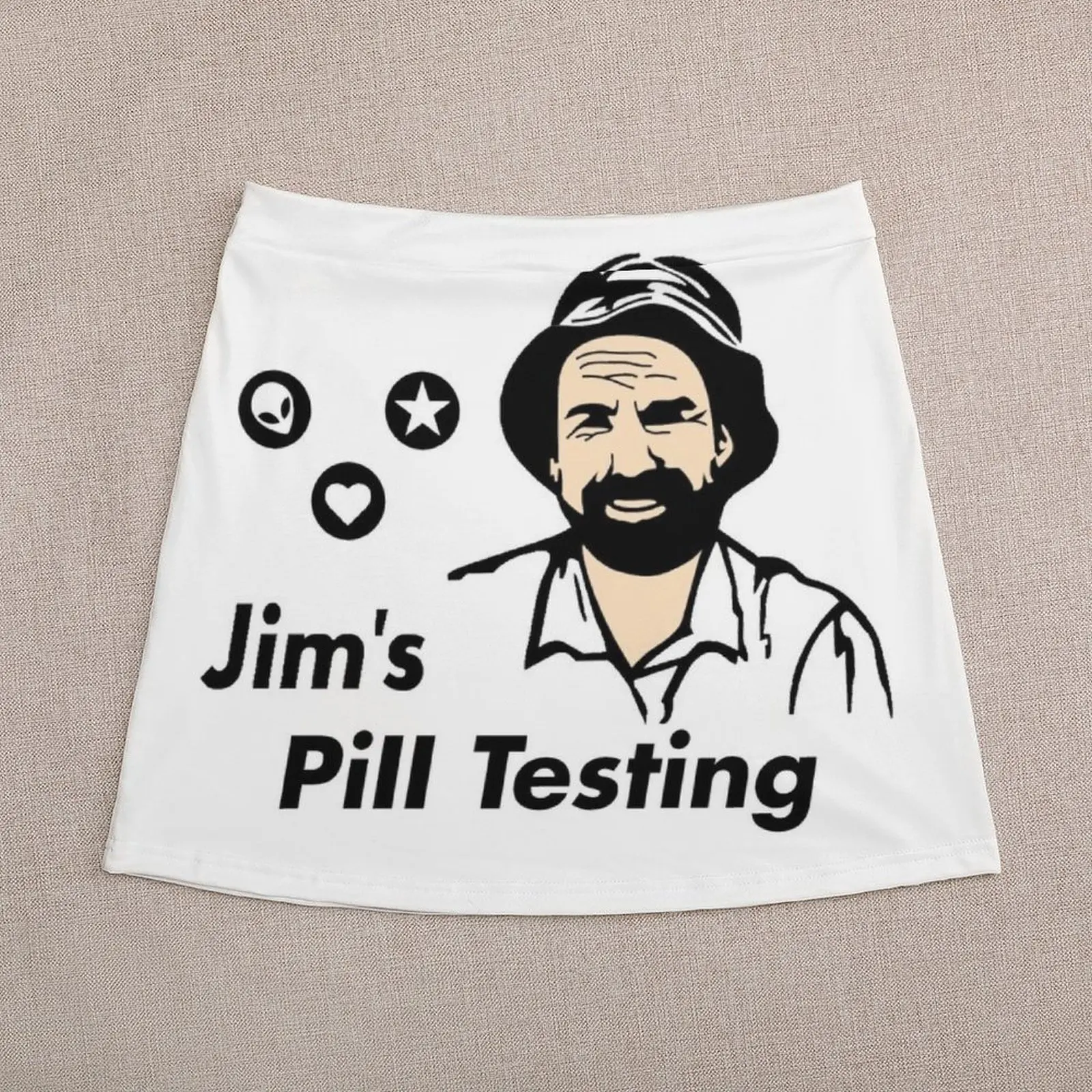 Jim's Pill Testing Mini Skirt fashion korean clothing mini skirt for women Dresses