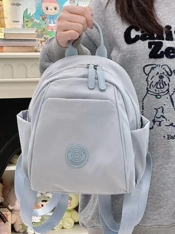 방수 스크래치 방지 하이킹 백팩 다기능 레이어드 디자인 경량 미니 여행 캐주얼..