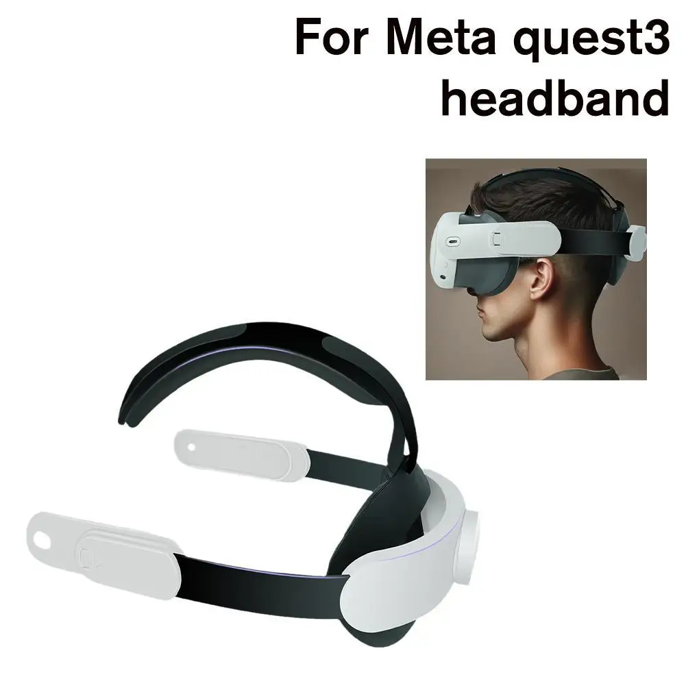 

Регулируемая повязка на голову для мета-квестер3, сменная маленькая повязка на голову, пониженное давление, сбалансированная, удобная повязка на голову, аксессуар виртуальной реальности