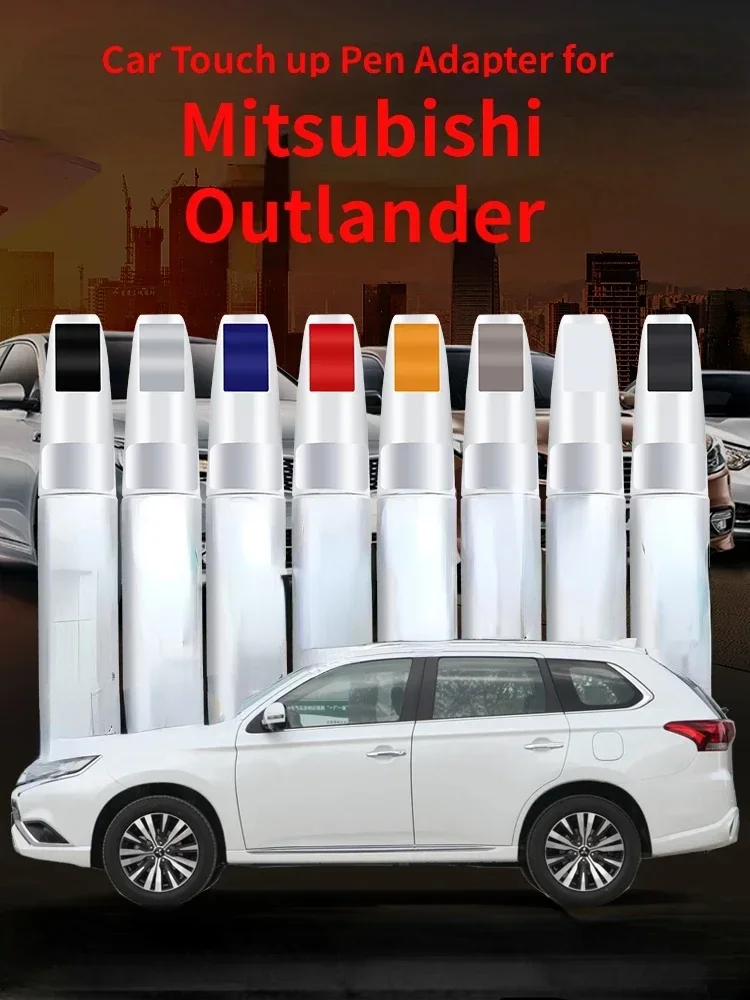 Car Paint Repair Set Car Touch up Pen Adapter for Mitsubishi Outlander Pearl White Paint Fixer Tan Outlander Auto All Products Special Car Paint W13