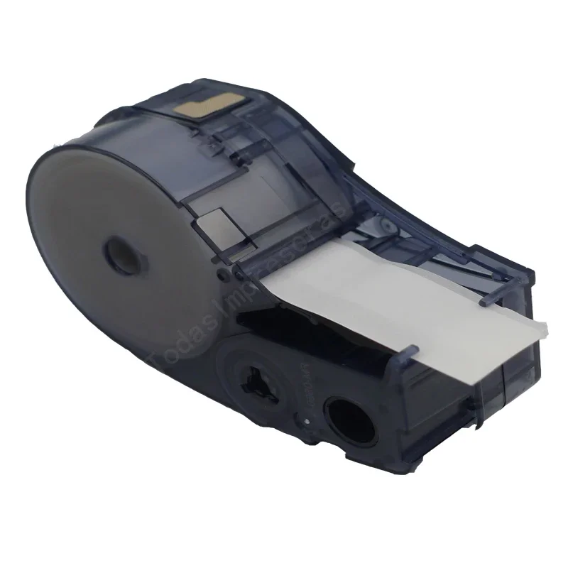 M21-1500-427 비닐 라벨 리본, BMP-21 PLUS 프린터용, 산업용 라벨 프린터, 블랙 온 화이트, 100PC, 38.1mm x 4.27m