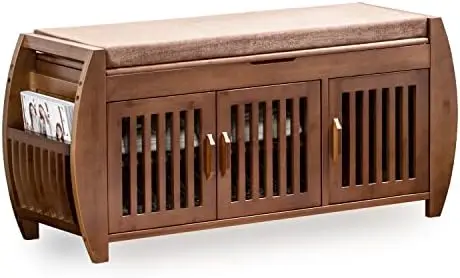

Shoe Bench, Shoe Cabinet Storage Benches, Stable Shoe Storage for Entryway Living Room Hallway Bedroom