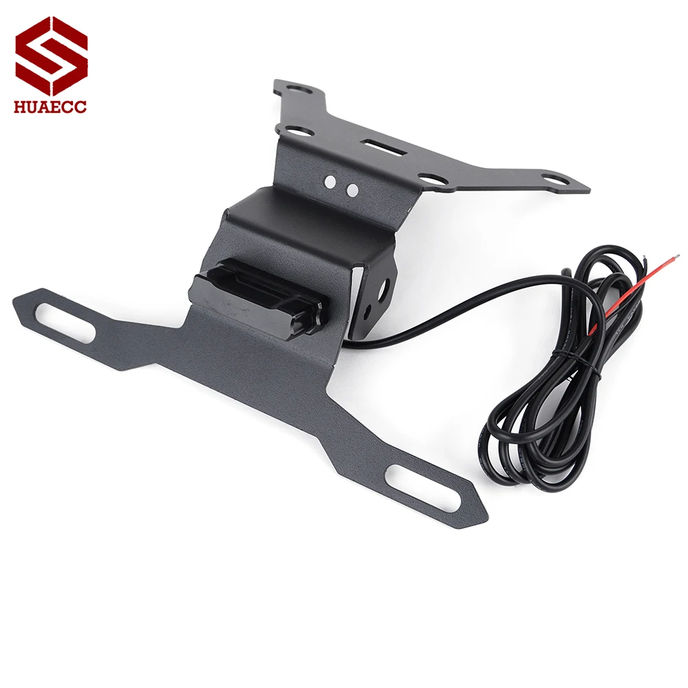 

For Suzuki SV650 ABS 2015-2021 SV650X 2018-2021 Motorcycle License Plate Bracket With Plate light