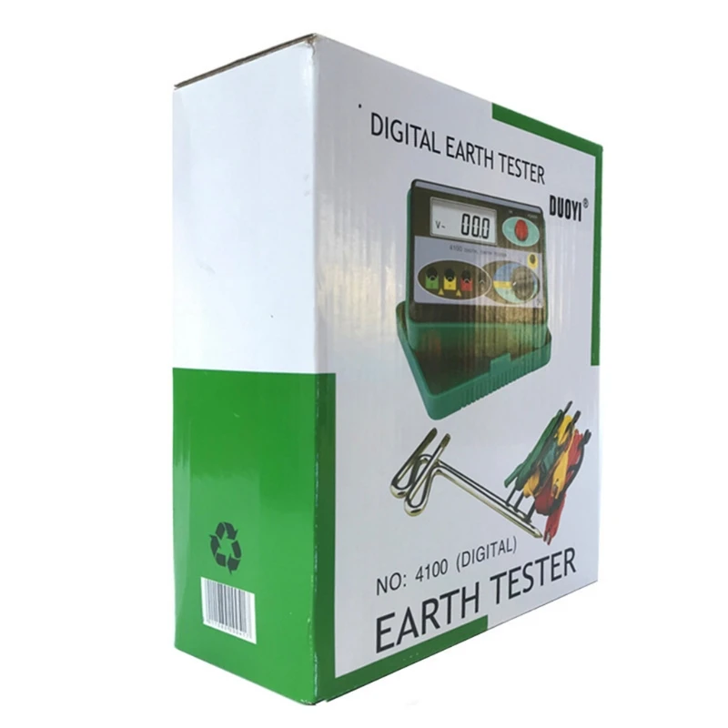 Earth Ground Meter Multimeter DY4100 Resistance Tester resistance tester