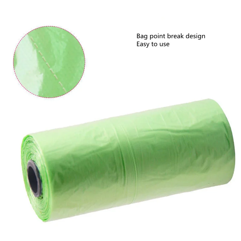 Degradable Pet Dog Waste Storage Bag Cat Waste Pick Up Clean Poop Bag Storage Home Trash Bags