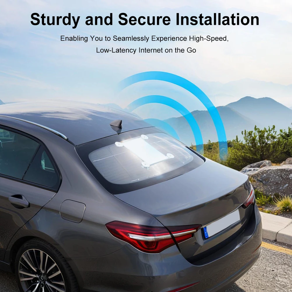 【New arrival】 For Starlink Mini Car Mount Kit Car Sunroof Suction Cup Internet RV Suction Cup Mount For Starlink Mini Accessories.
