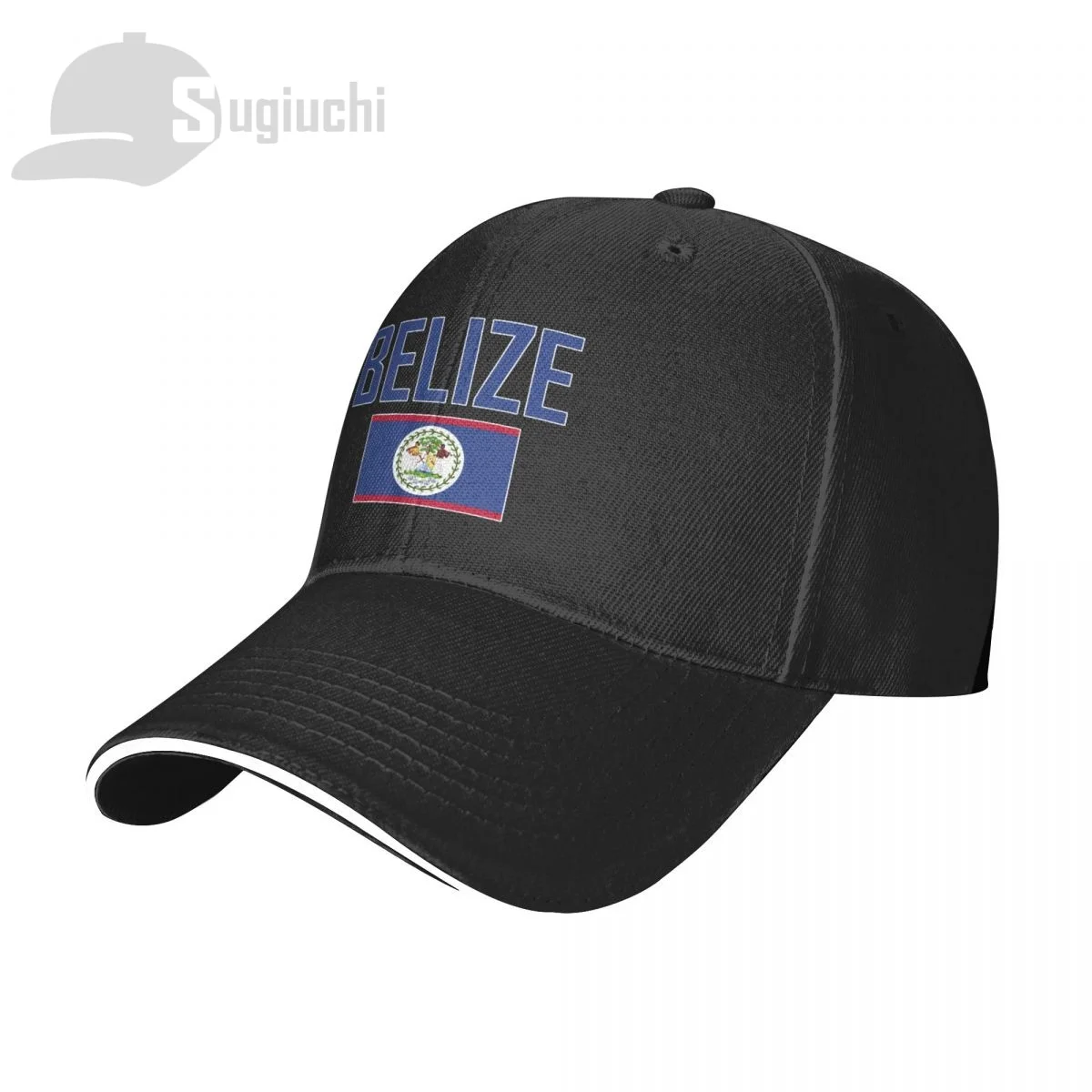 

BELIZE Flag With Letter Baseball Cap Men Women Summer Unisex Hip Hop Caps Cotton Snapback Golf Hat Fishing Caps