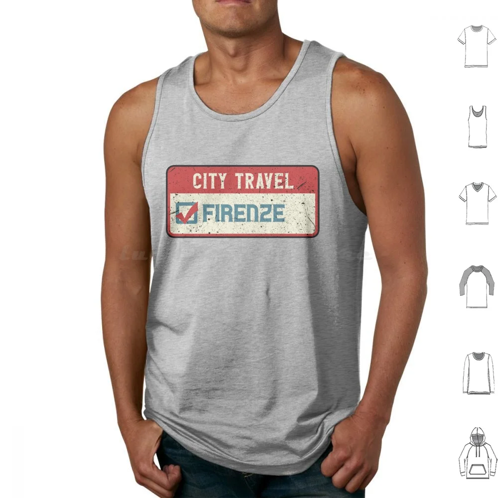 

Firenze City Travel Tank Tops Print Cotton Firenze Firenze City Firenze Town Firenze Holiday Firenze Lover Firenze