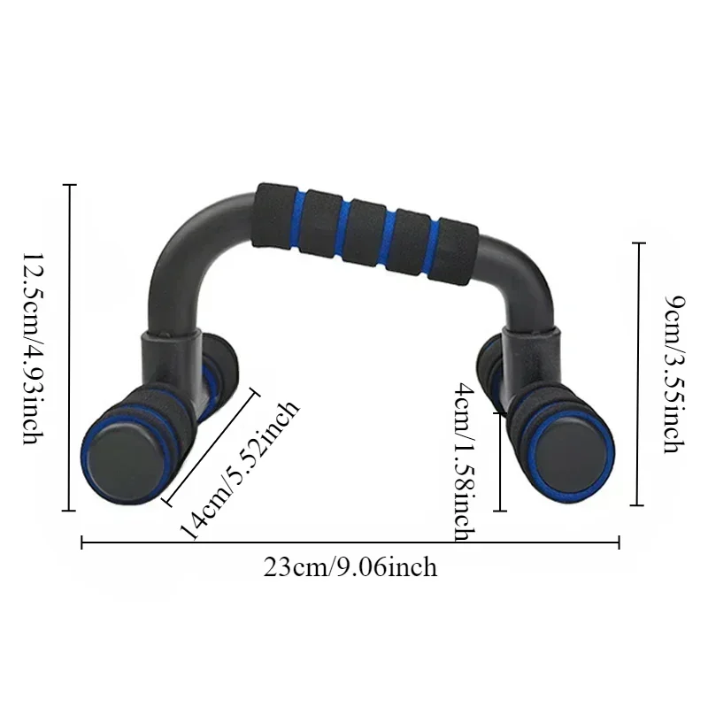 1set Push up bracket Non-slip Gym handle Family Fitness Prone strut Physical exercise Chest muscle training Fitness Equipment 3