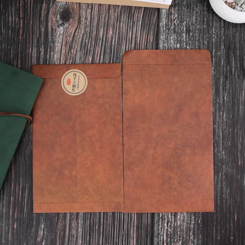 Kraft paper envelopes 10pcs 12*20cm kraft paper envelopes mailing envelopes