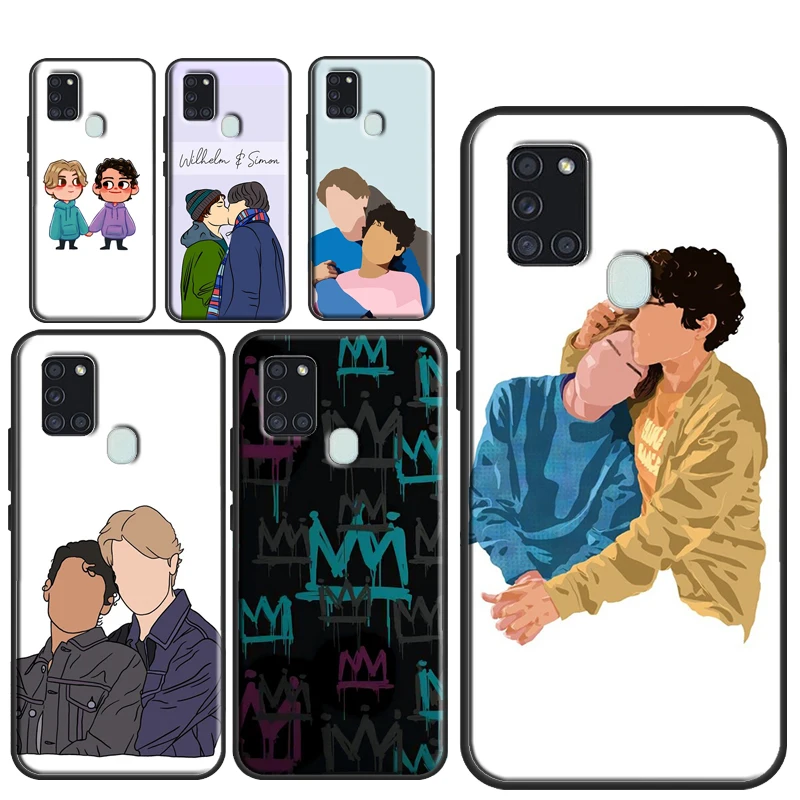 Custodia Young Royals Per Samsung Galaxy A54 A34 A14 A51 A71 A50 A52S A12 A22 A32 A52 A53 A33 A13 Cover Coque